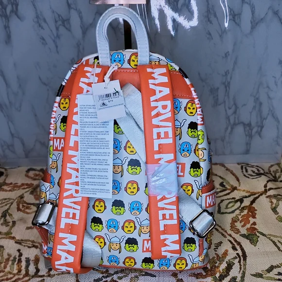 "Marvel The Avengers" Loungefly Mini Backpack NWT - Picture 8 of 9